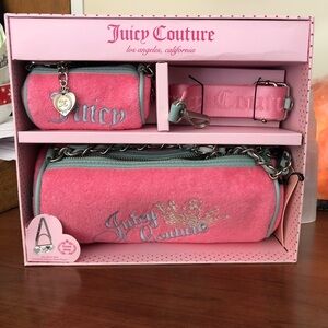 Juicy Couture Pink Accessories Set